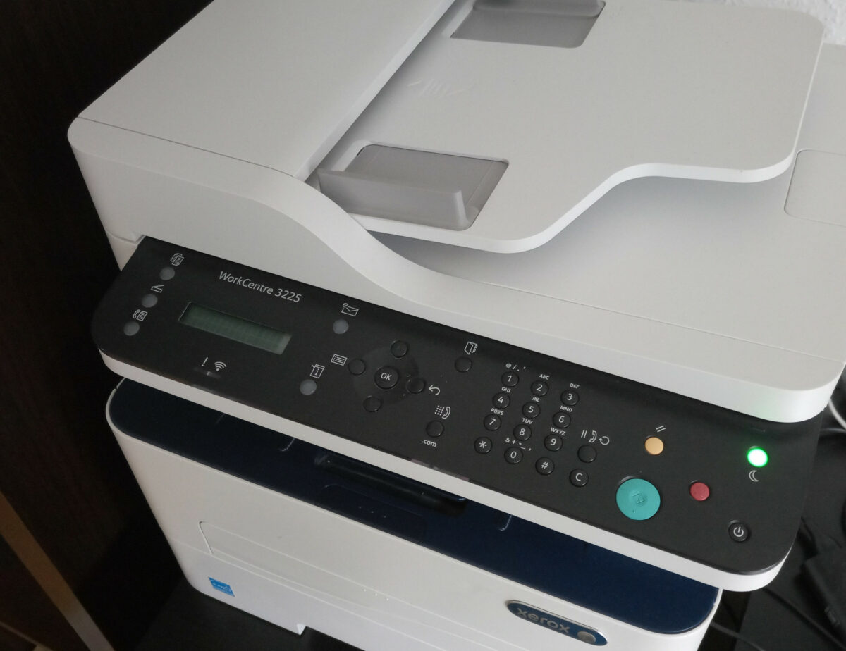 Photo of a Xerox WorkCentre 3225 printer